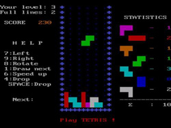 Tetris-Spiel von Paschitnow